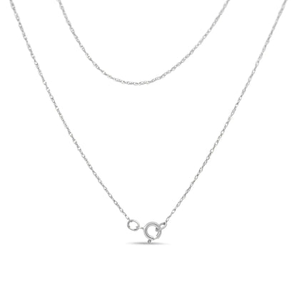 .925 Sterling Silver 1/2 Cttw Diamond Double Row Openwork Heart Pendant 18" Necklace (I-J Color, I3 Clarity)