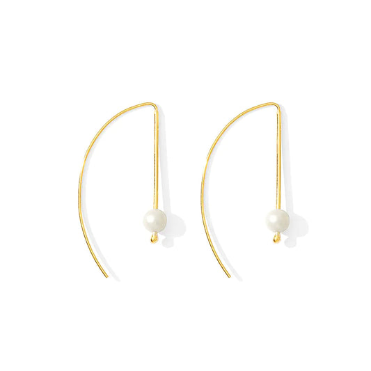 Freshwater Pearl Hook Earrings